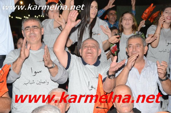 اكبر افتتاح مقر انتخابي في تاريخ دالية الكرمل !